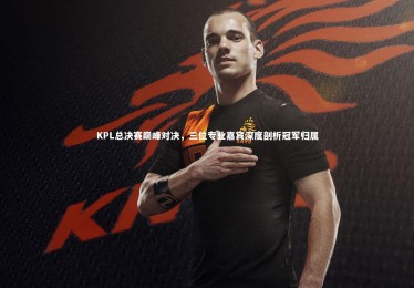 【YY易游体育官方网站】KPL总决赛巅峰对决，三位专业嘉宾深度剖析冠军归属